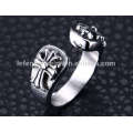 Fashion skull stainless steel interchangeable ring,middle finger ring